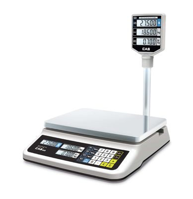 Весы CAS PR -15P (LCD, II), цена 15 274 руб. - Торговые весы