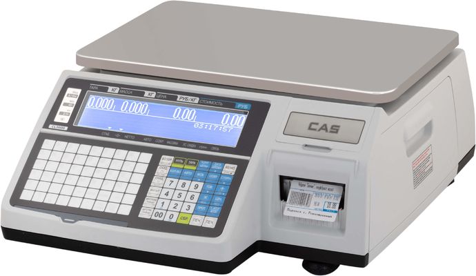Весы CAS CL3000-30B, цена 69 821 руб. - Торговые весы с печатью этикеток