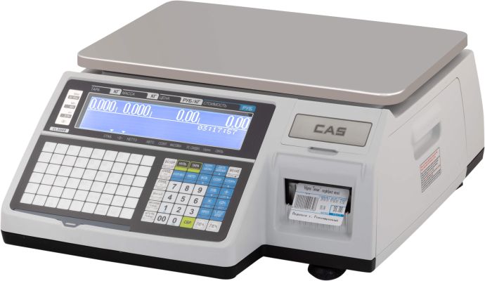 Весы CAS CL3000-15B, цена 77 222 руб. - Торговые весы с печатью этикеток