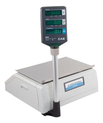 Весы CAS LP-15R (1.6), цена 86 147 руб. - Торговые весы с печатью этикеток