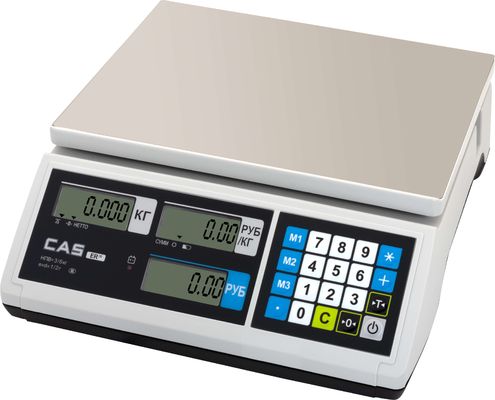 Весы CAS ER JR-30CB, цена 18 624 руб. - Торговые весы