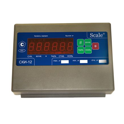 Весовой индикатор СКИ-12, цена 5 776 руб. - Весовые индикаторы и табло