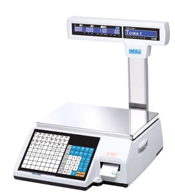 Весы CAS CL5000J-06IP, цена 89 267 руб. - Торговые весы с печатью этикеток